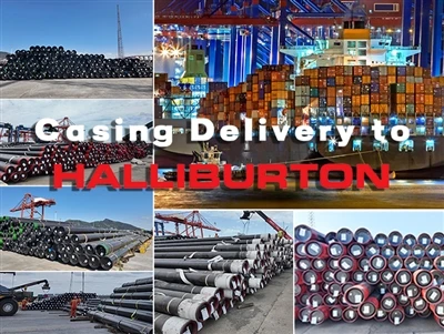 Dosbarthu Casin I Halliburton: API 5CT Casin Di-dor Wedi'i Gludo i Luanda, An...